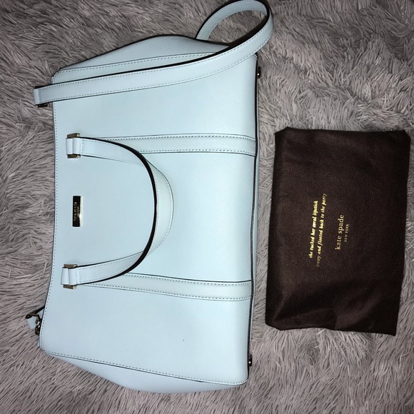 Kate Spade Light Blue Structured Satchel - Picture 5 of 8